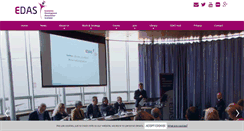 Desktop Screenshot of edas.org.uk