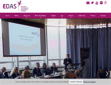 Tablet Screenshot of edas.org.uk