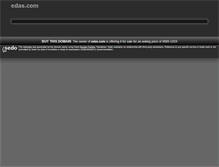 Tablet Screenshot of edas.com